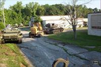 Being towed during a reorganisation of Richardson Motor Pool