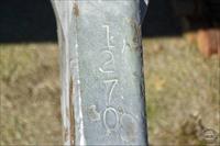 Towing lug, showing serial number