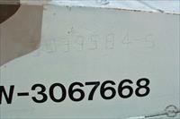 Fake registration number painted on hull sides, and original registration number stamped above