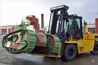 Being moved ready for transport to Carlisle