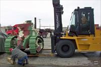 Being moved ready for transport to Carlisle