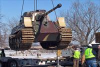 Being moved ready for transport to Fort Benning