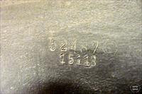 Stamped markings