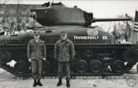 Right view, taken during an official visit by General Abrams, photo from Patton Museum Archives