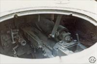 Interior viewed through turret hatch