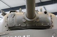 Close up of mantlet