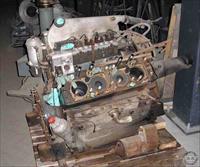 Saurer diesel engine in basement