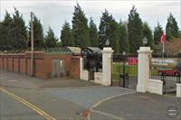 The Chieftain AVRE, just visible through the barrack gates, now carrying fascine rolls