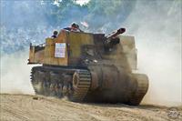 Being driven at War and Peace Show 2009