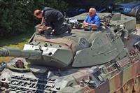 In action at Tankfest 2009, photo by O. Hurrell