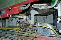 Fighting compartment viewed through cut-away hull side