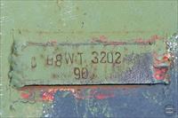 Close-up of serial number