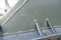 Markings on left hull side