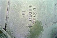 Markings on hull top